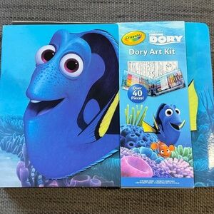Crayola Disney Pixar Finding Dory Art Colouring Kid Kit 40 Pieces Activities